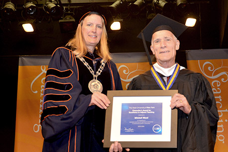 Mitchell Wood, SUNY Empire State College Chancellor's Award