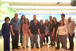 Staten Island location students and faculty enjoyed an evening of bowling. 