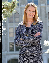 Connections Fall 2013 cover with Merodie Hancock