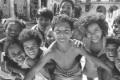 black and white photo of Cuban children by Mel Rosenthal