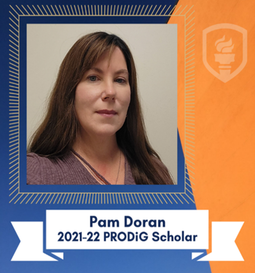 Pam Doran, 2021-22 PRODiG Scholar