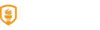 University logo guidelines Logo White-Orange Horizontal PNG