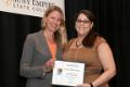 Sandra Barkevich receives service award at Empire State College's 2015 Student Wellness Retreat