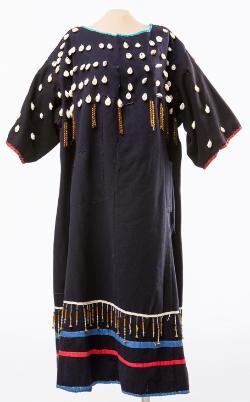 The dress, on loan from the Northwest Museum of Art and Culture in Spokane, Washington, will be exhibited at the museum and visitor center at the Little Bighorn Battlefield National Monument as part of the 140th anniversary of the battle. Photo/Northwest Museum of Art and Culture, Dean Davis, Spokane, Washington