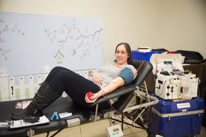 Lockport student Melissa Boes organizes blood drive for Red Cross