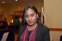 Saudia Khan at the college's 2015 Student Academic Conference. Photo/Empire State College